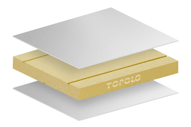 Panneaux sandwich en aluminium
