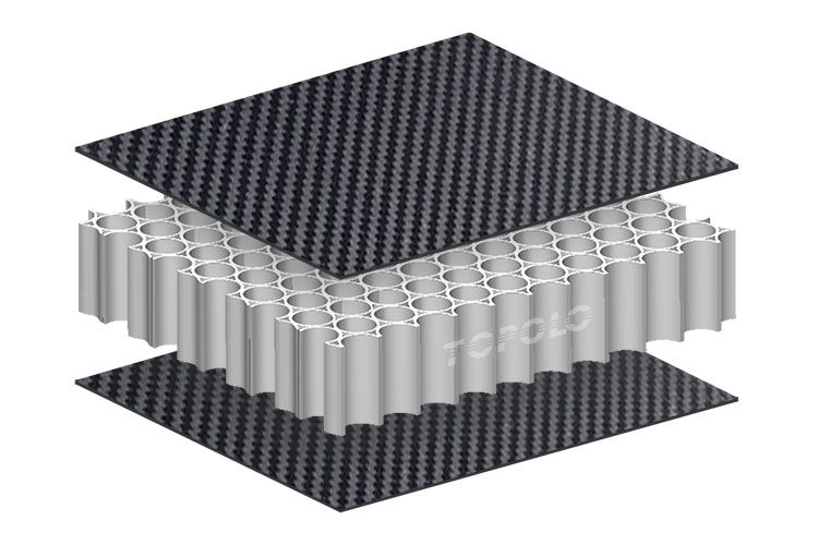 Raquettes De Pickleball En Fibre De Carbone Avec Noyau En Nid D'abeille