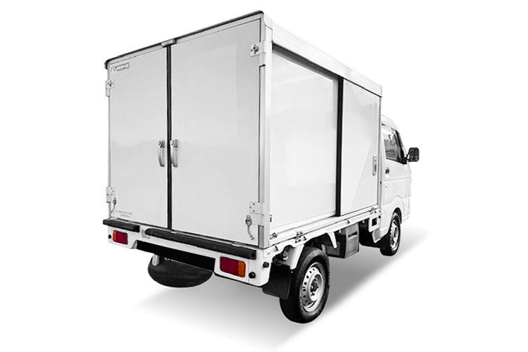 Carrosseries de camions à portes coulissantes latérales