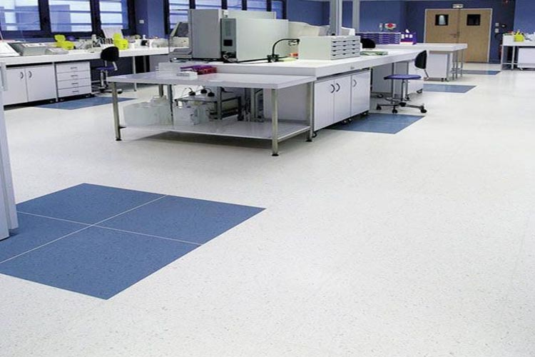 Rubber Flooring - Laboratories and electronic facilities