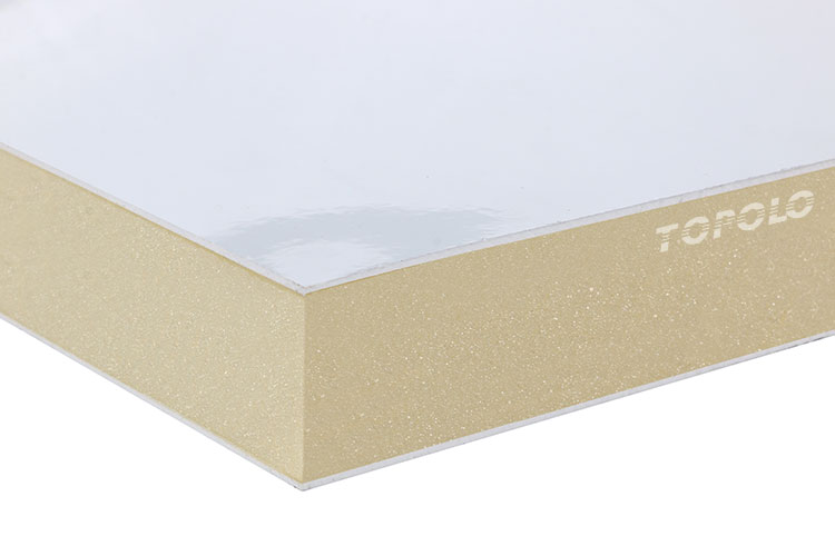 Glossy FRP Skin PU Foam Sandwich Panels