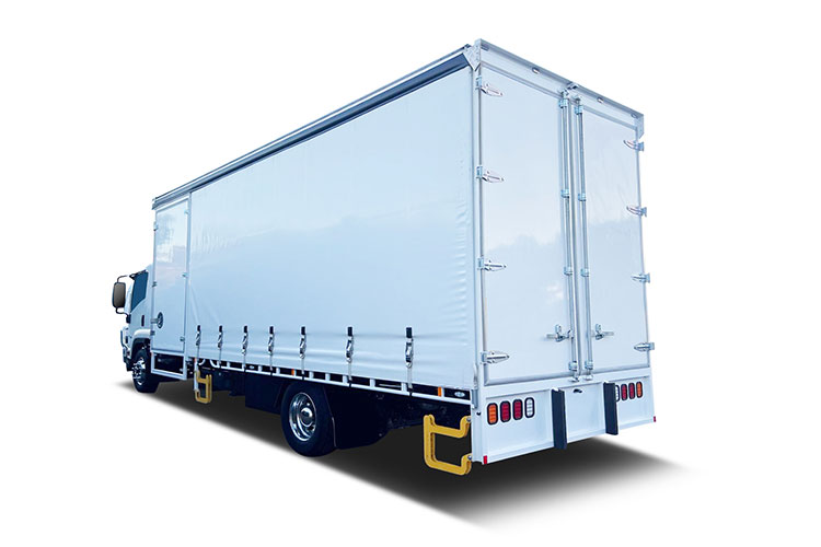 Carrosseries de camions à rideaux latéraux