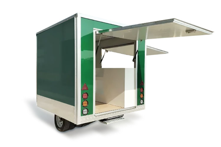 Remorques commerciales mobiles