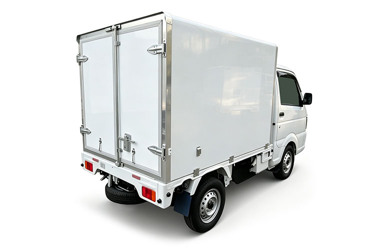Caisse frigorifique légère pour camions à plateau